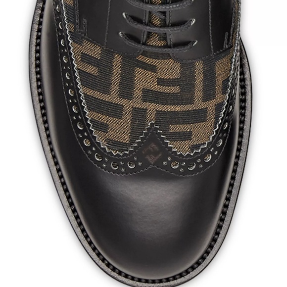 Fendi - Logo Jacquard Loafers
